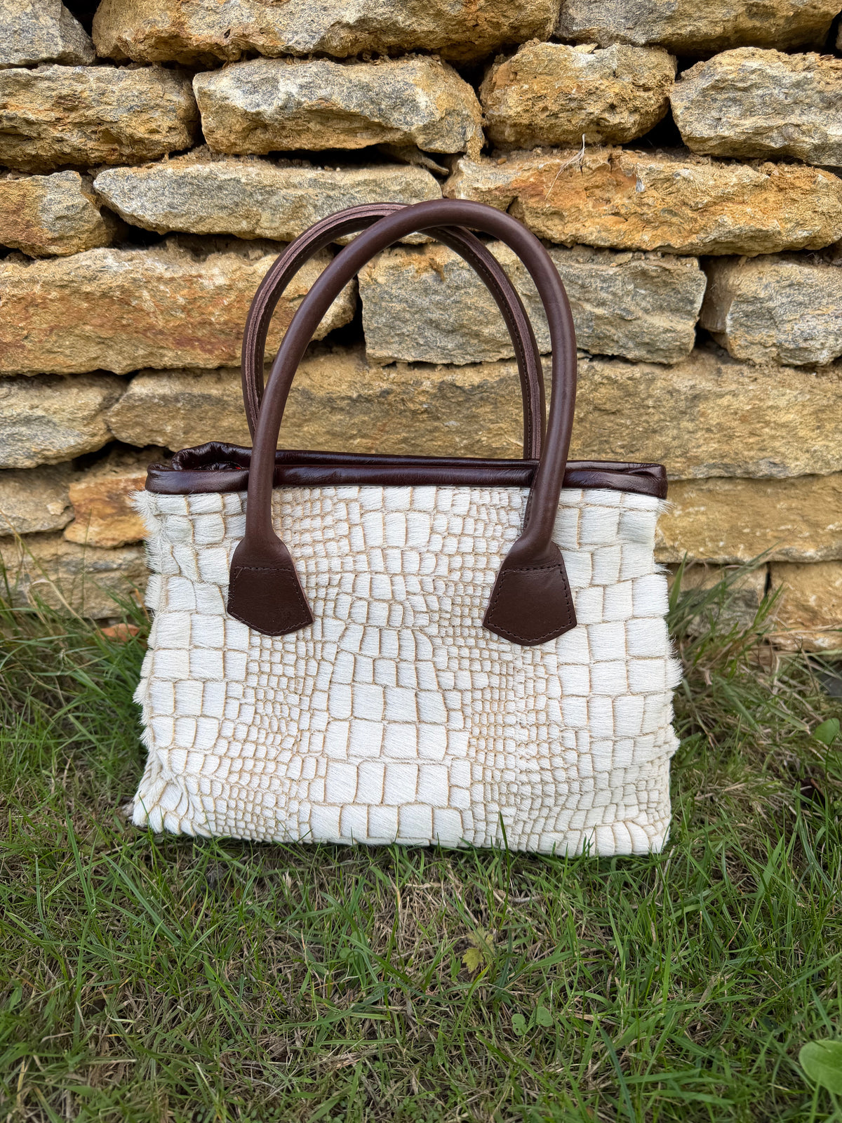 Gold Ariel Wincanton Handbag