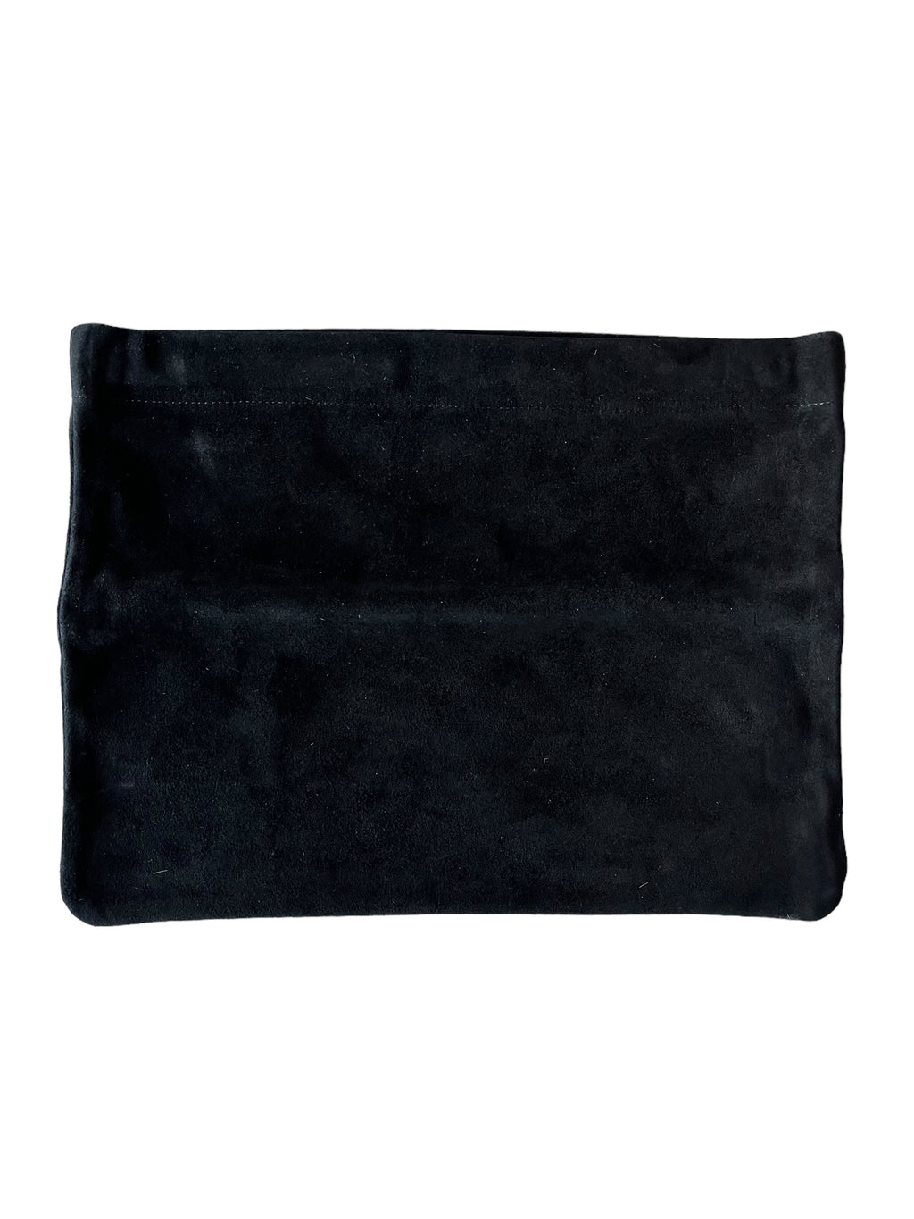 The Aintree Clutch - Black Suede