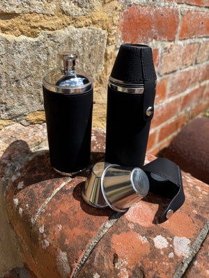 Hunter Flask with Shot Cups