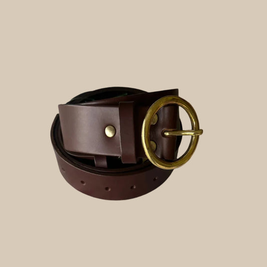 The Bedara | Brown Leather