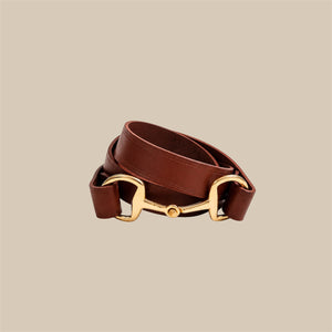 The Snaffle Bit Collection | Brown Leather