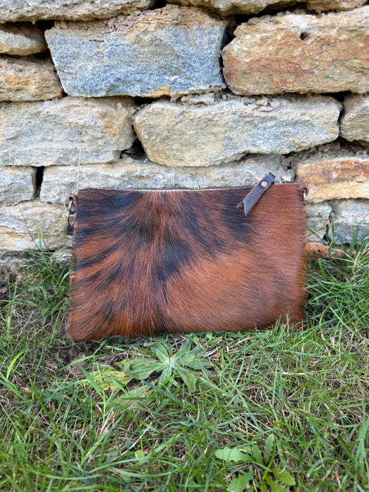 Burghley Cowhide Crossbody Bag- Style B