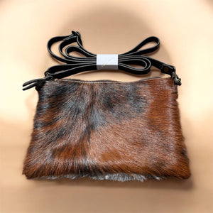 Cowhide Crossbody Bag - Style 1
