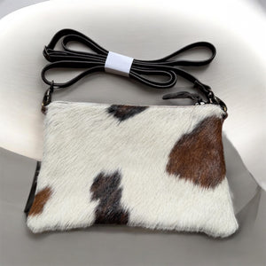 Cowhide Crossbody Bag - Style 2