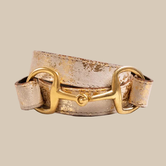 The Snaffle Bit Collection | Gold Acid Splash