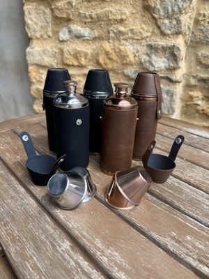 Hunter Flask with Shot Cups