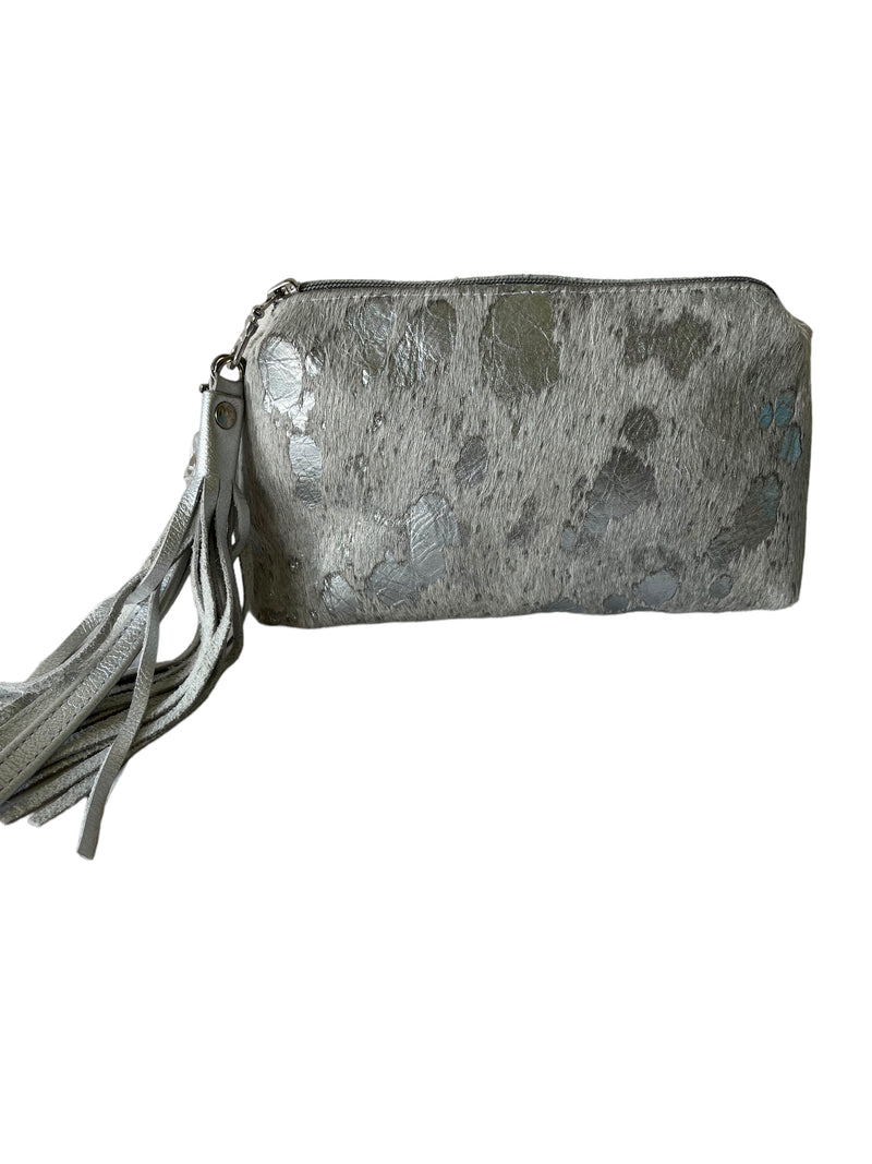 The Kempton Cosmetic Pouch - Silver Hair On Acid
