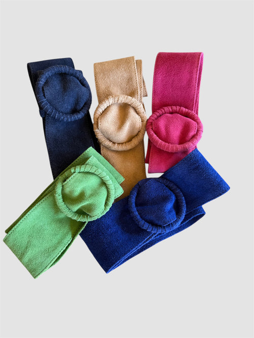 Suede Dress Belts
