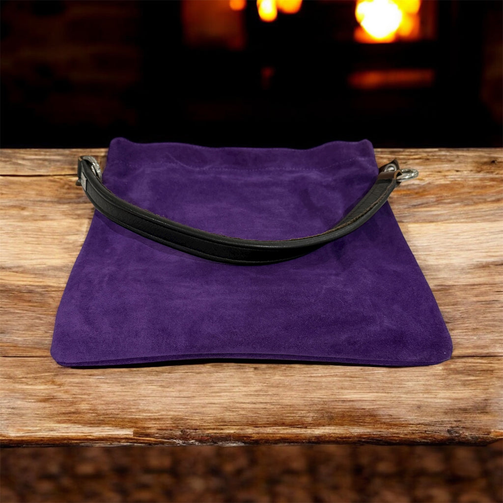Purple Tote Handbag