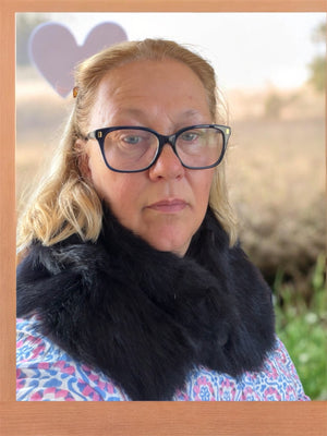 Sheepskin Neck Collar Wrap