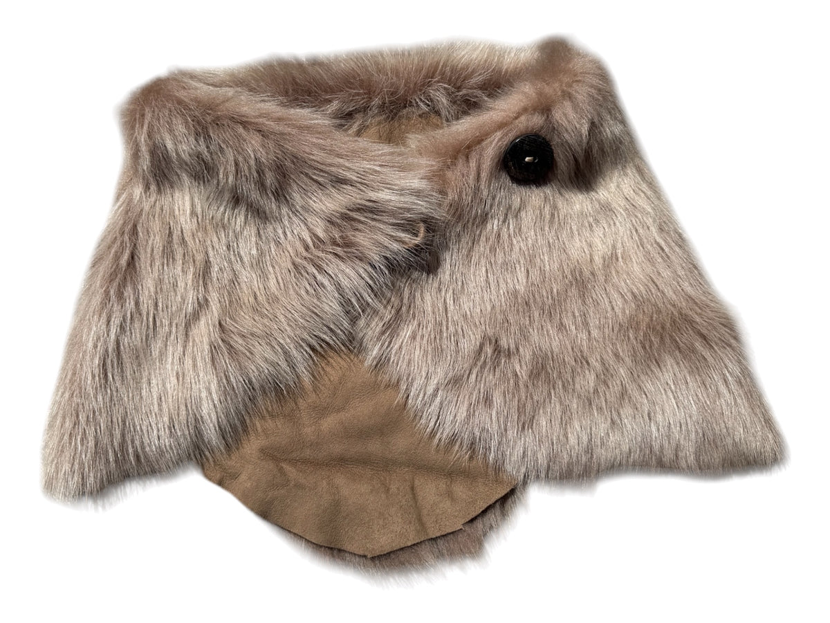 Sheepskin Neck Collar Wrap