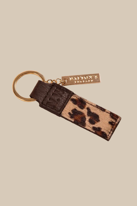 Cavetta Key Fob | Leopard Print